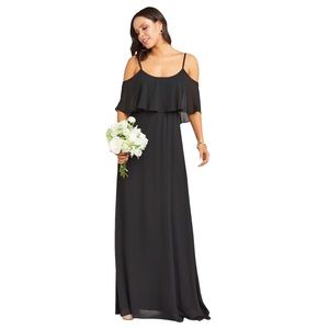 SHOW ME YOUR MUMU Caitlin Ruffle Formal Maxi Dress